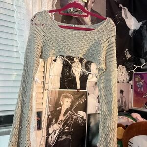 Women's Open-Knit Sweater
